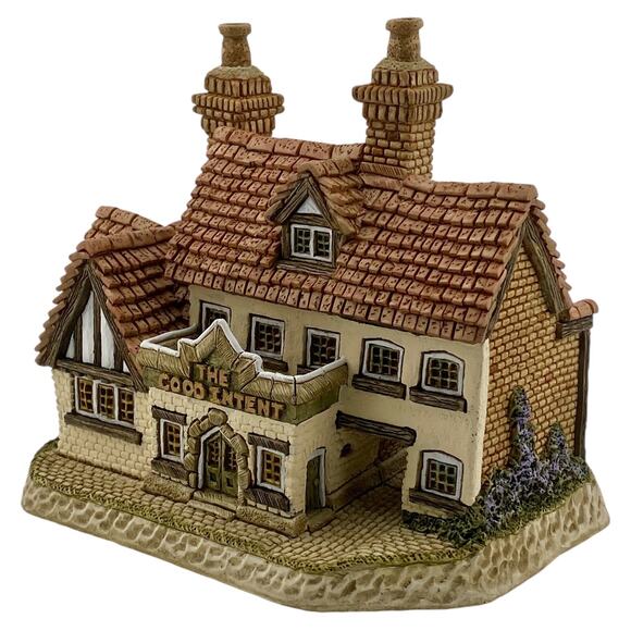 The Good Intent Pubs and Tavern 1997 David Winter Cottages with Box and COA - Picture 3 of 13